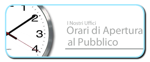 Orario uffici comunali